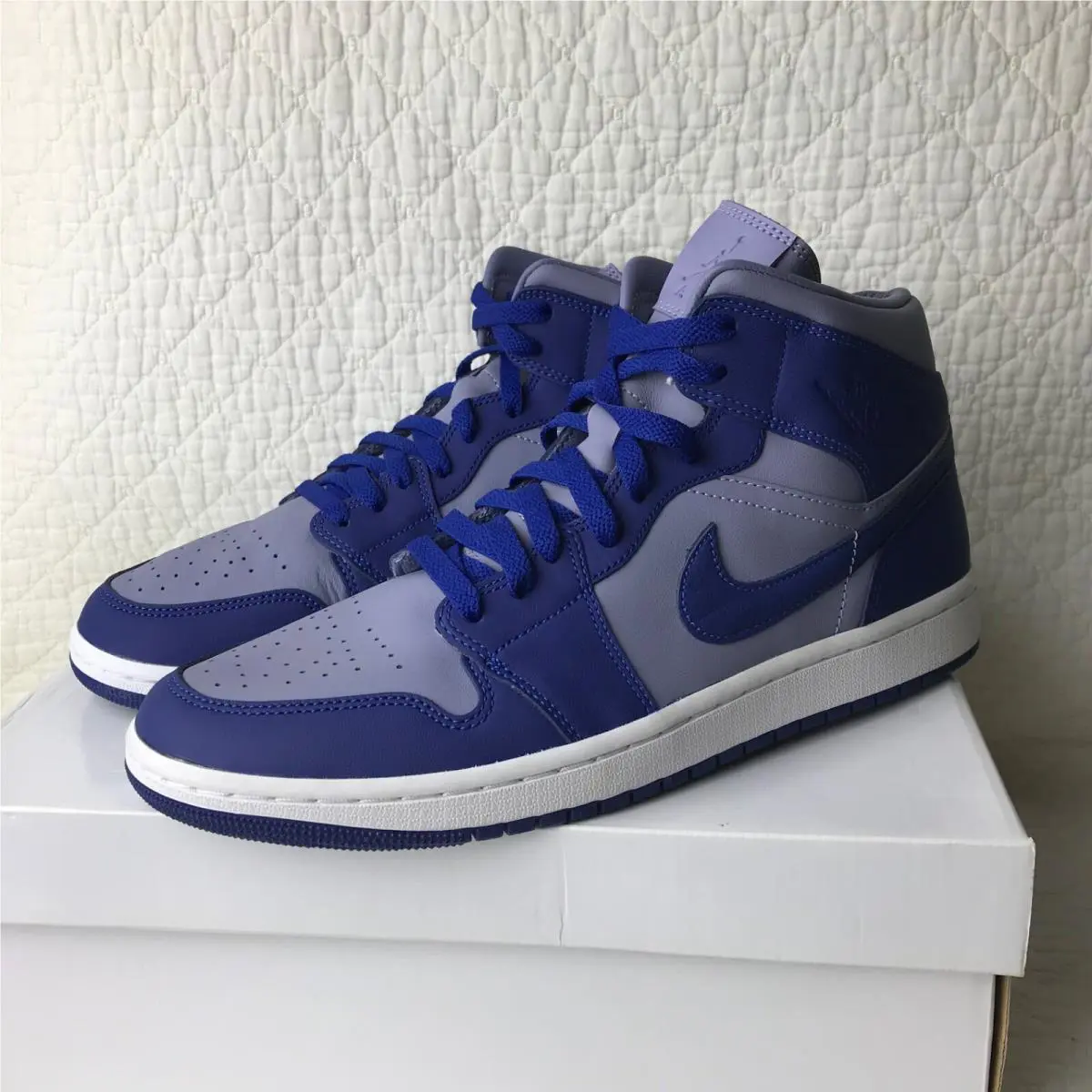 Nike shoes - Air Jordan 1 - Air - DH7821-500 - Iron Purple/Deep Royal Blue 5