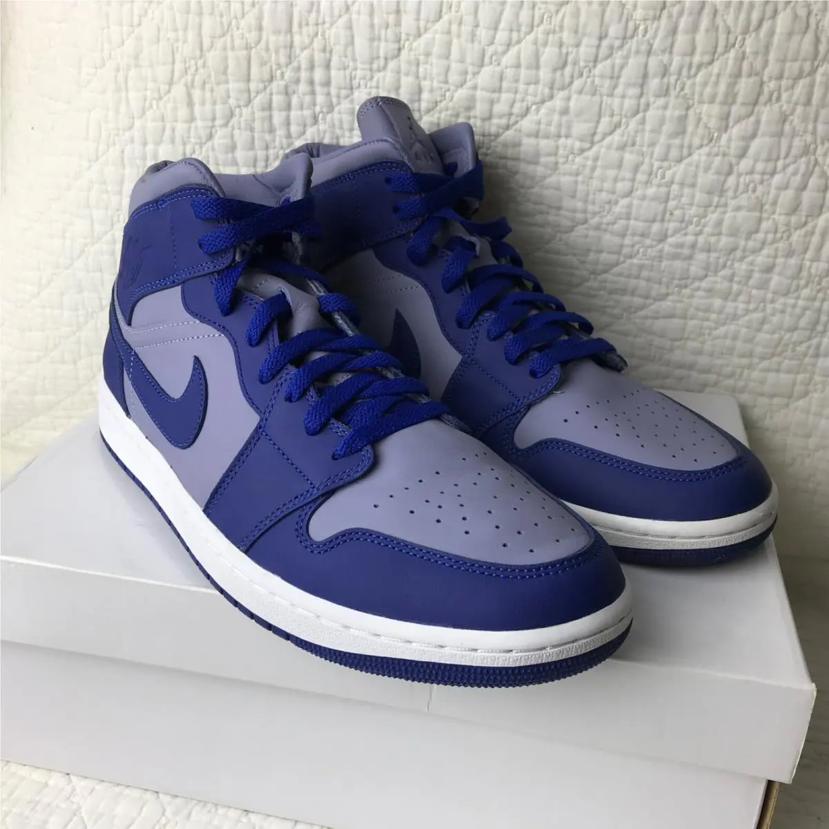 Nike shoes - Air Jordan 1 - Air - DH7821-500 - Iron Purple/Deep Royal Blue 7