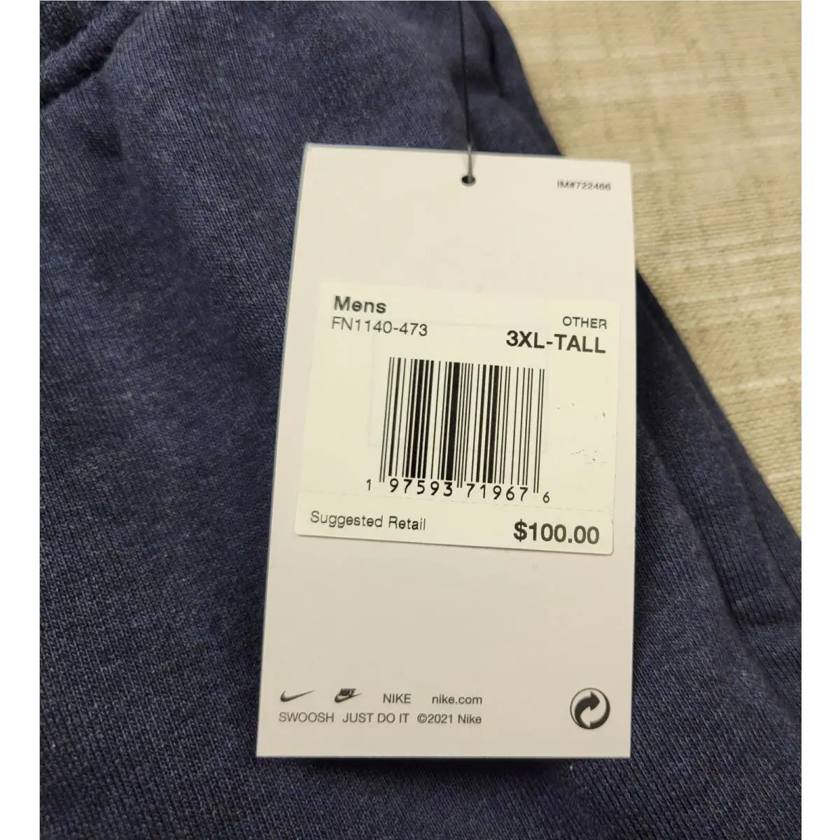 Nike clothing - FN1140-473 - FN1140-473 - Blue White 6