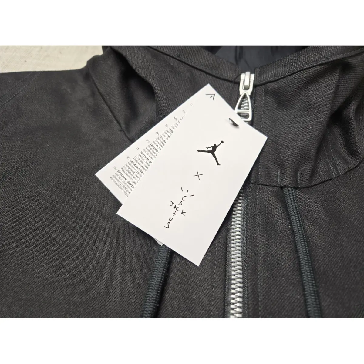 Nike clothing - Jordan x Travis Scott Cactus Jack - DZ5488-010 - Black Silver 7