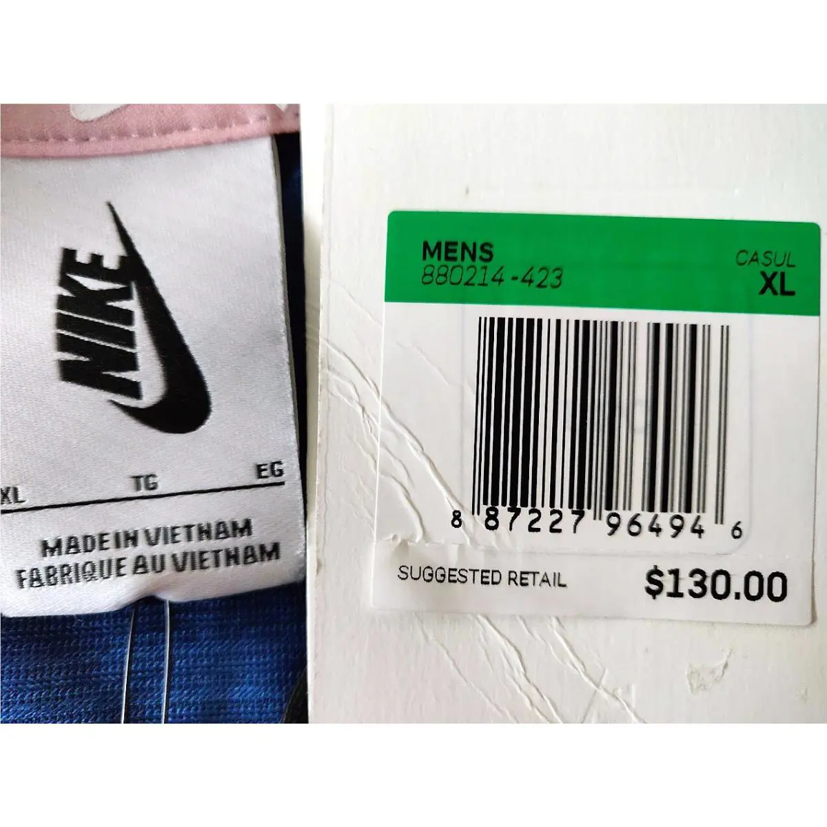 Nike clothing - PIGALLE - PIGALLE - 880214-423 - Blue (UPC: 887227964946) 10