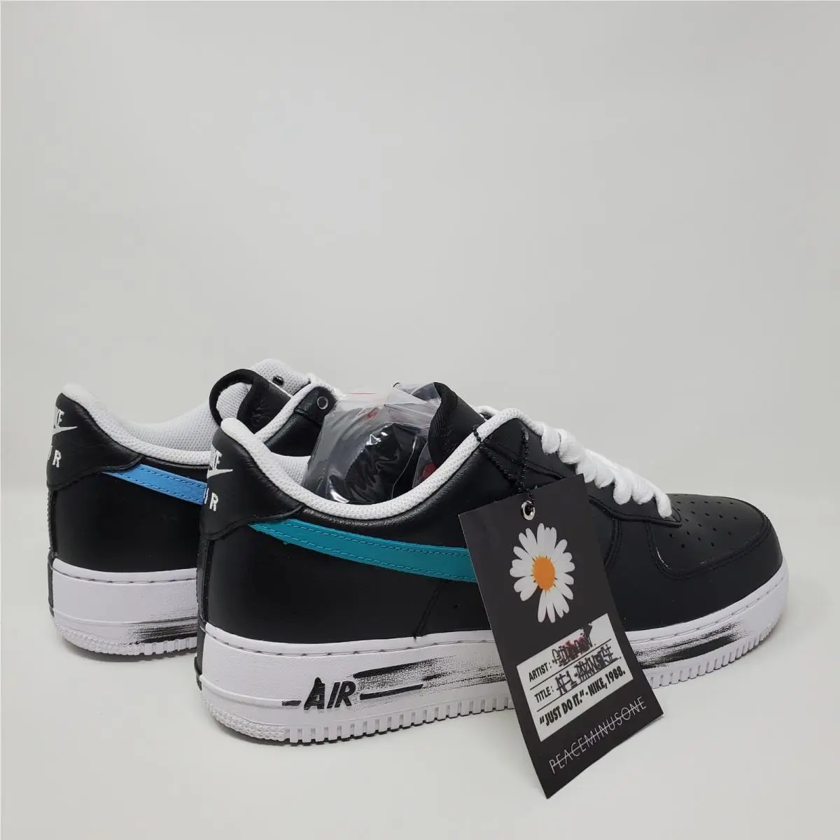 Nike shoes - Nike Air Force 1 `07 Paranoise - AQ3692-004 - Black 5