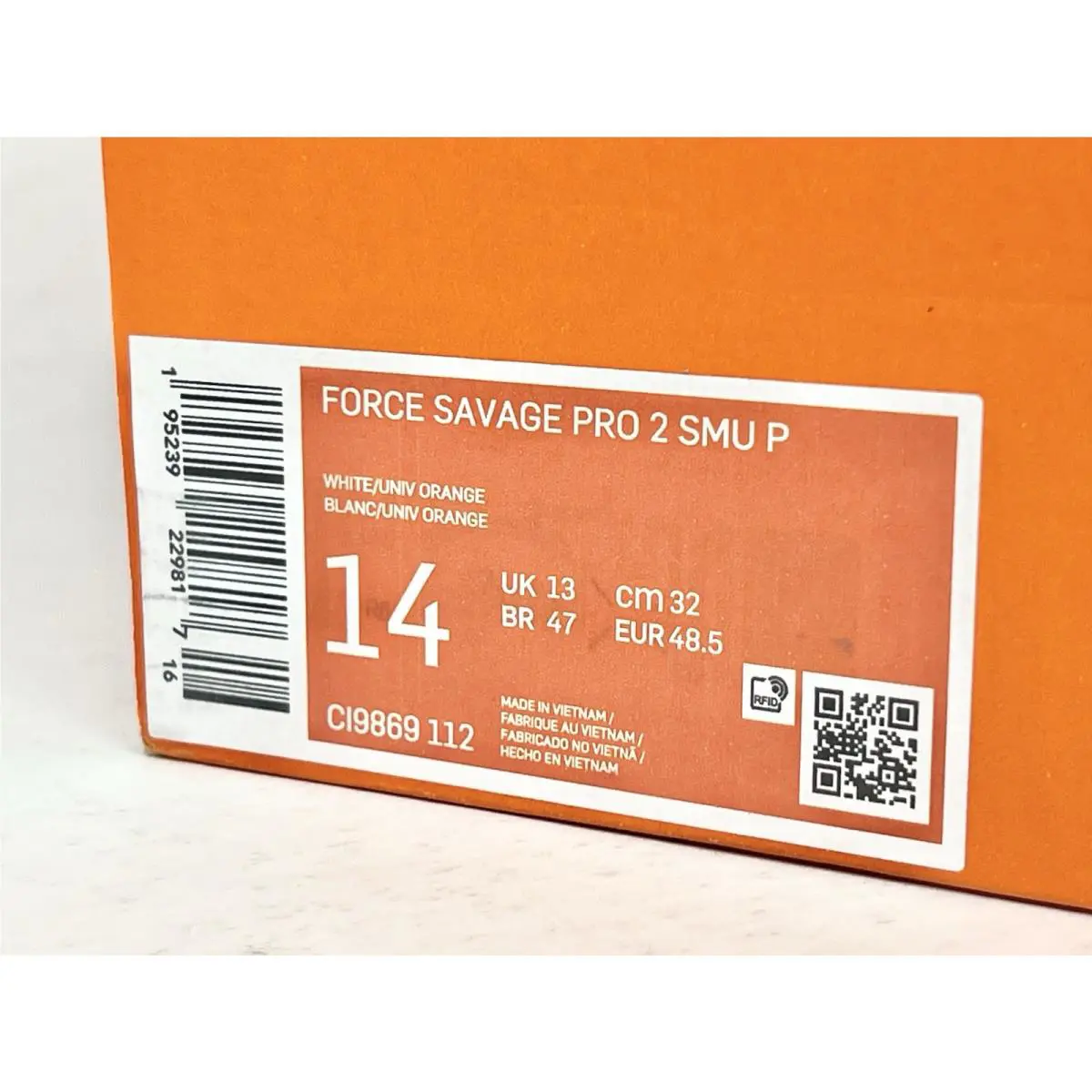 Nike shoes - Nike Force Savage - Force Savage - CI9869-112 - White 9