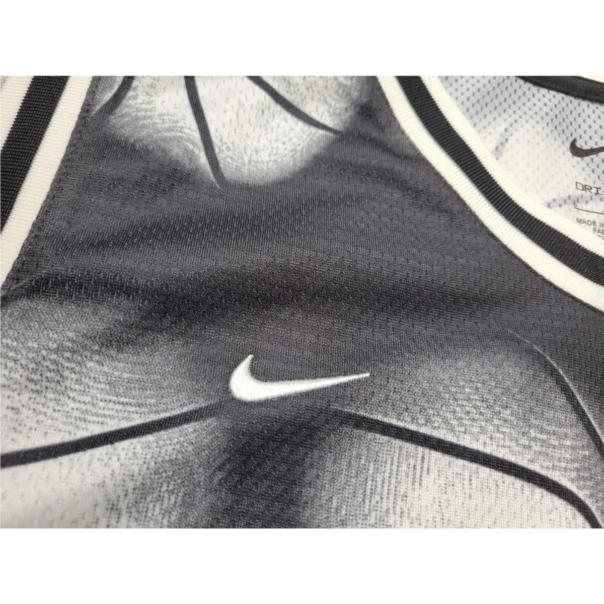 Nike clothing - Nike Ja Dri Fit DNA Basketball Jersey - FN2977-133 - Black White 3