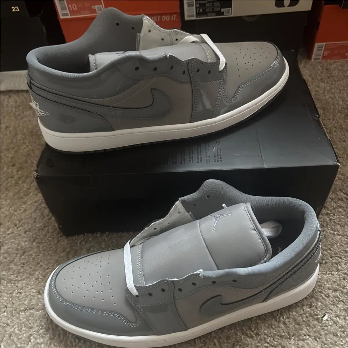 Nike shoes - Nike Air Jordan 1 - Air - HF3148-011 - Gray 0