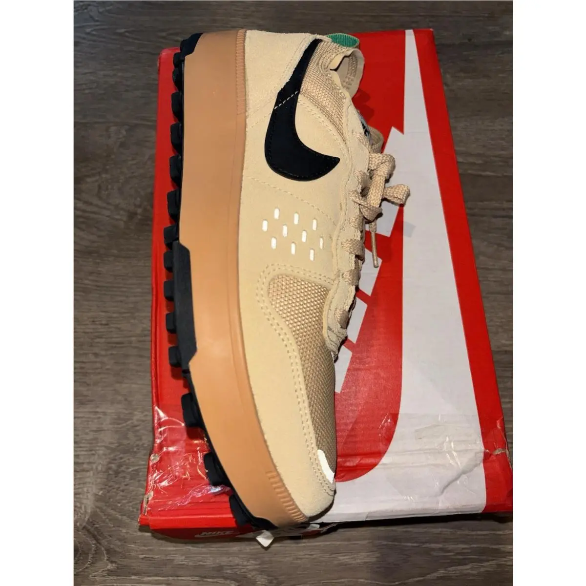 Nike shoes - NIKE C1TY - FZ3863-200 - Beige, Manufacturer: Flax/Sesame/Stadium Green/Black (UPC: 0197600816251) 2