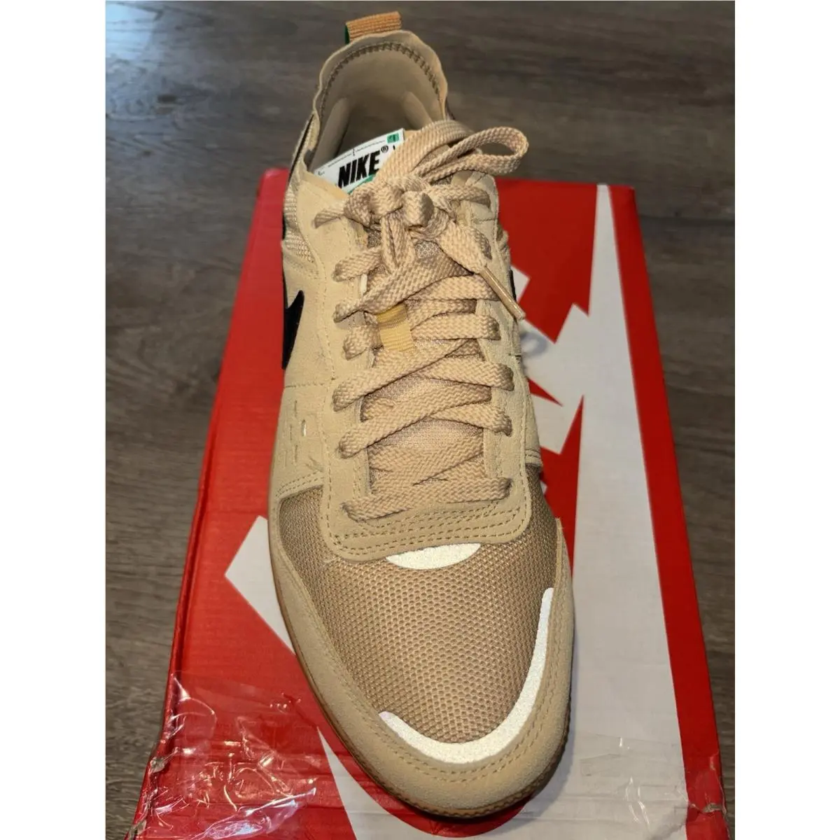 Nike shoes - NIKE C1TY - FZ3863-200 - Beige, Manufacturer: Flax/Sesame/Stadium Green/Black (UPC: 0197600816251) 4