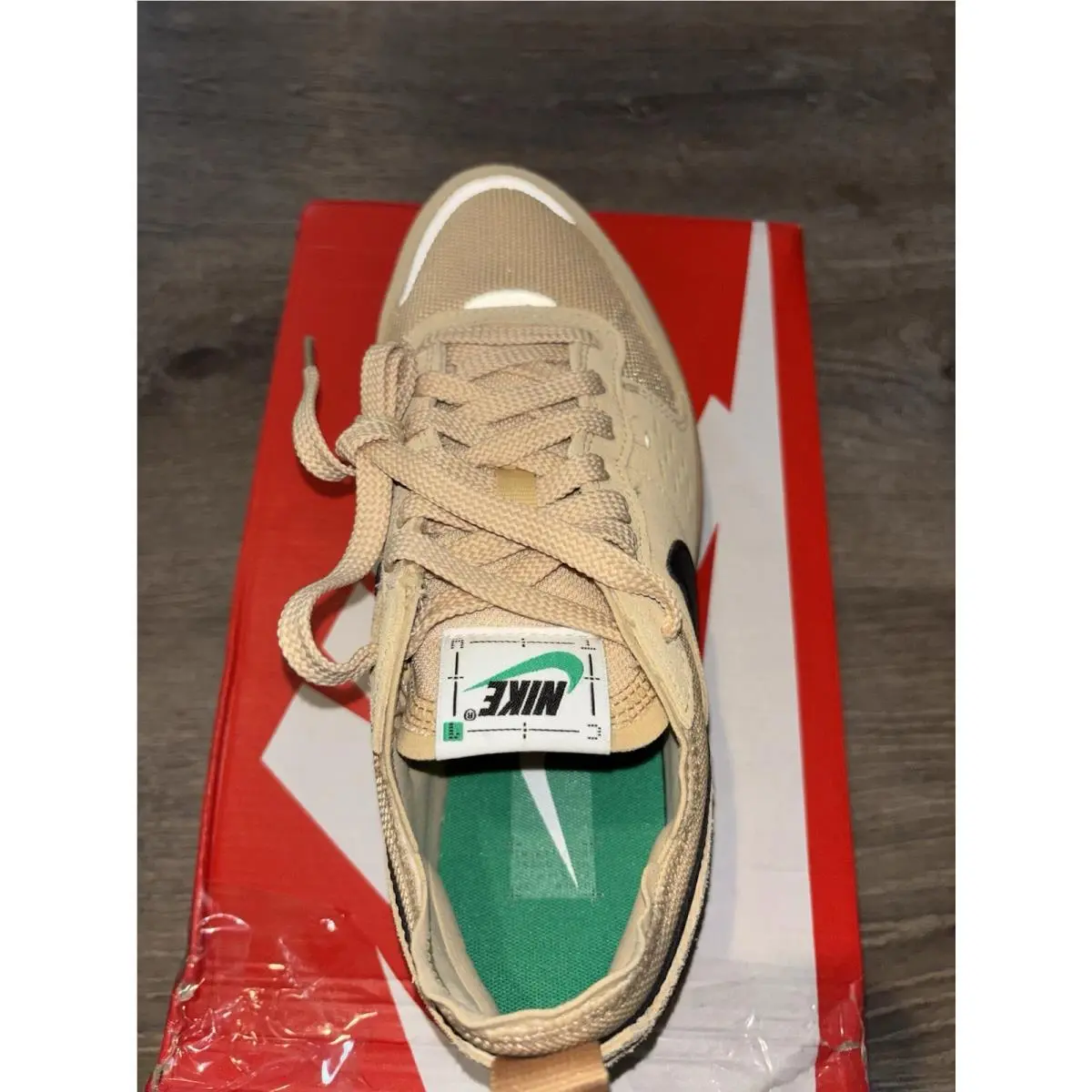 Nike shoes - NIKE C1TY - FZ3863-200 - Beige, Manufacturer: Flax/Sesame/Stadium Green/Black (UPC: 0197600816251) 6
