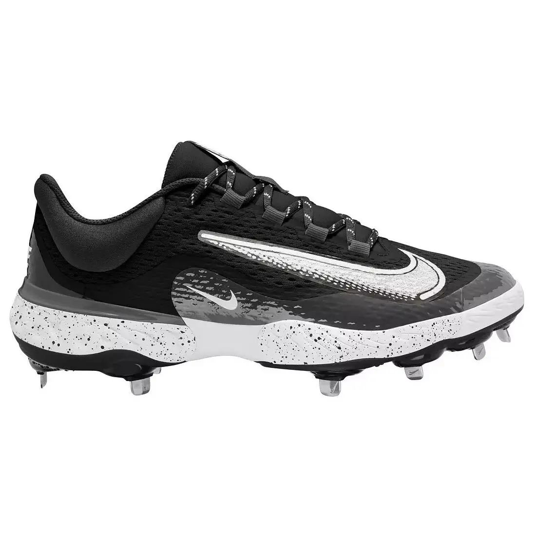 Nike Alpha Huarache Elite 4 Low Baseball Cleats Men s Size 14 DJ6521-001 Swi - Black