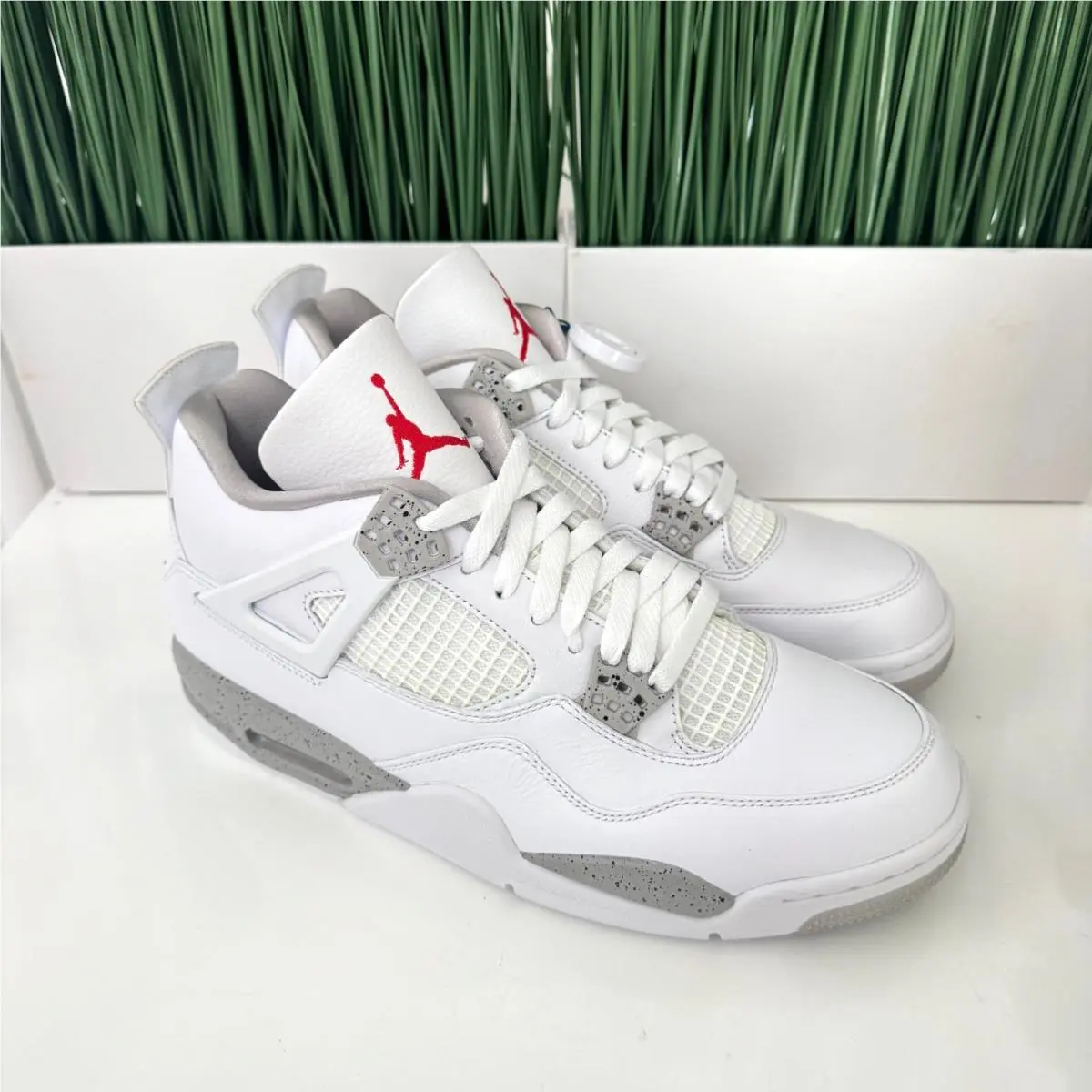 Nike shoes - Air Jordan 4 - Air - CT8527-100 - White (UPC: 0194956852094) 5