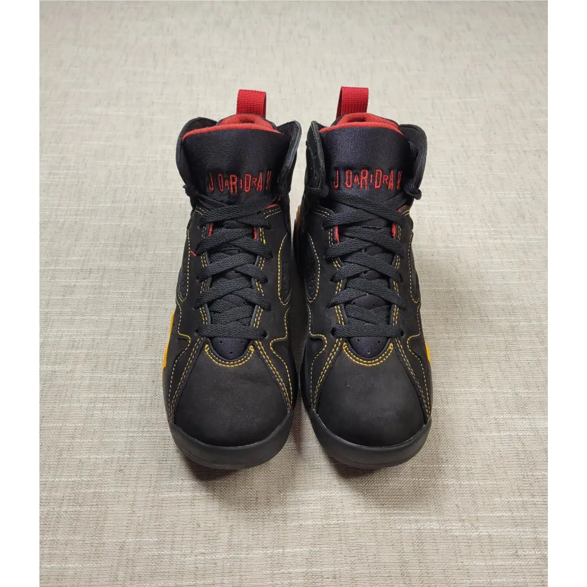 Nike shoes - Air Jordan Retro 7 - Air Retro - DQ6040-081 - Black Yellow Red 2