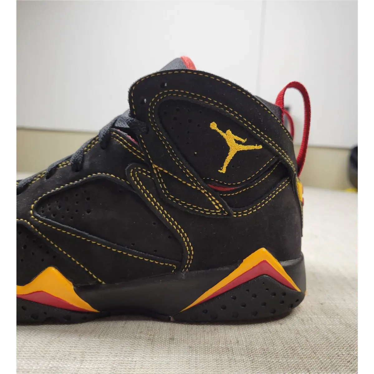 Nike shoes - Air Jordan Retro 7 - Air Retro - DQ6040-081 - Black Yellow Red 4