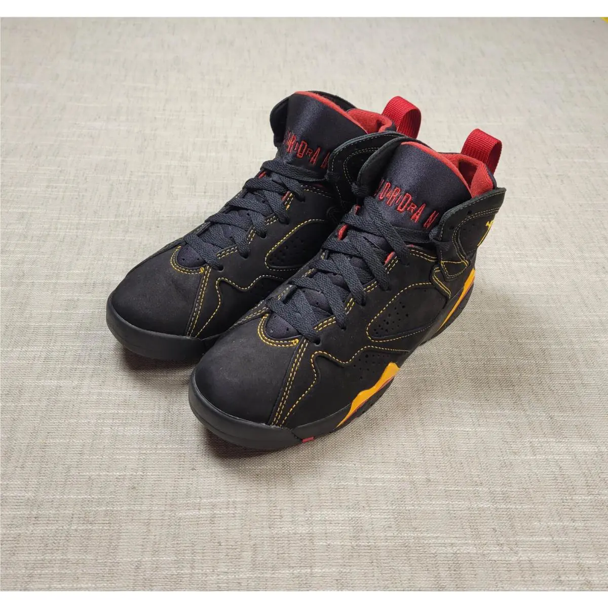 Nike shoes - Air Jordan Retro 7 - Air Retro - DQ6040-081 - Black Yellow Red 6