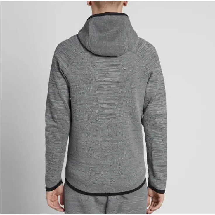Nike clothing - TECH KNIT WINDRUNNER - TECH KNIT WINDRUNNER - 728685-043 - Gray 1