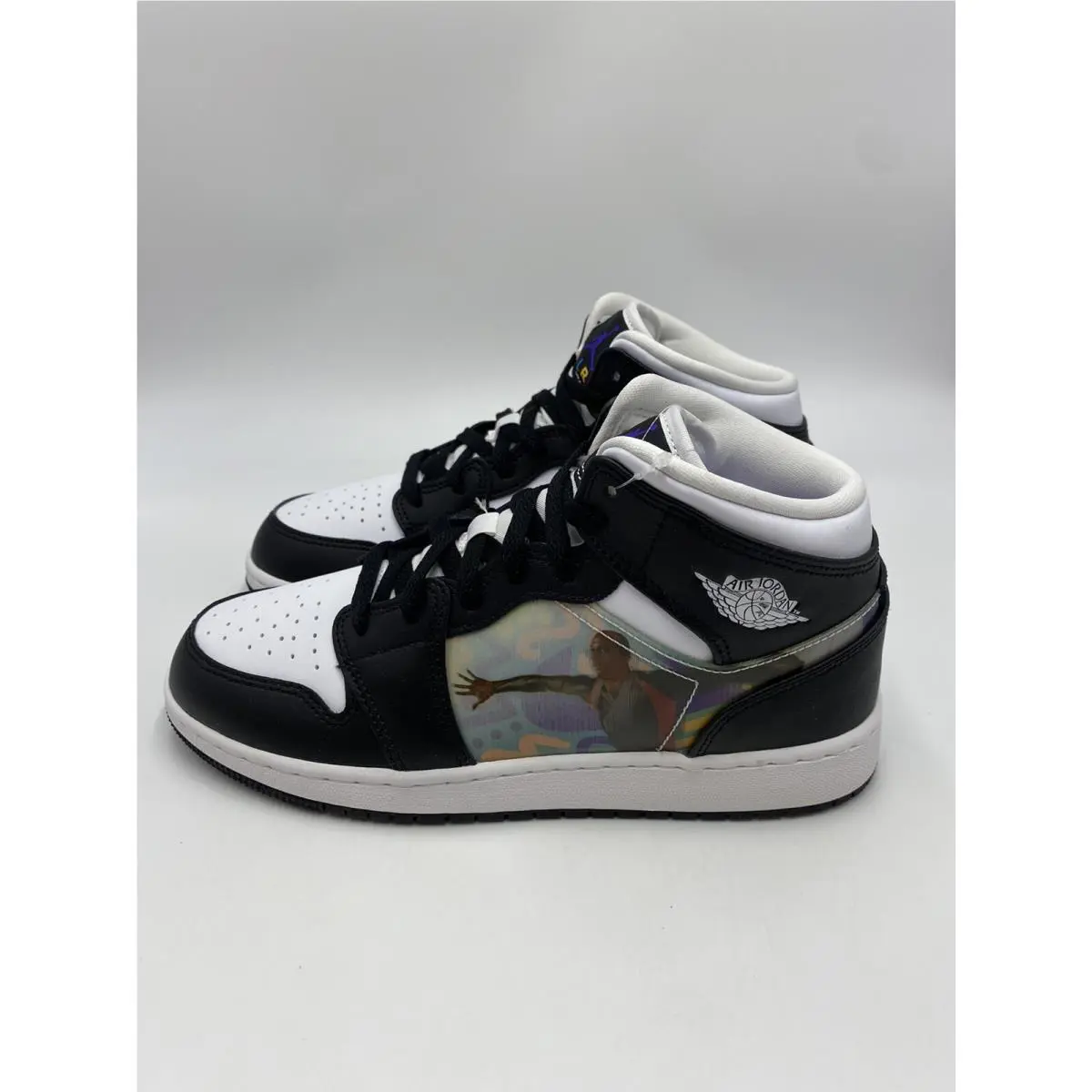 Nike shoes - Air Jordan 1 Mid - Air Mid - DR9495 001 - Black/Dark Concord (UPC: 196149455976) 2