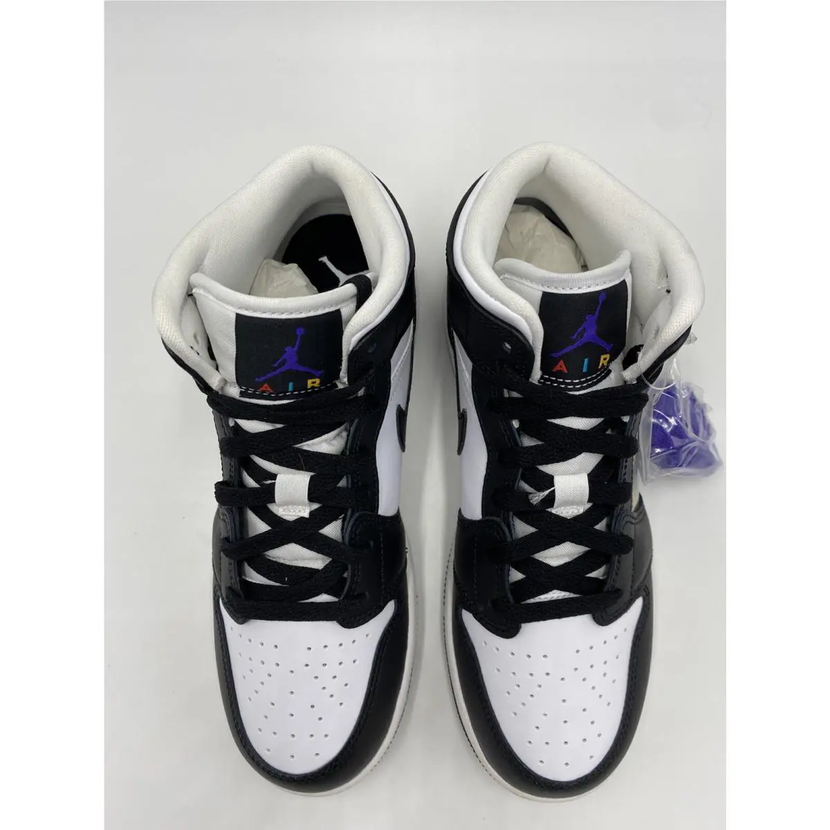 Nike shoes - Air Jordan 1 Mid - Air Mid - DR9495 001 - Black/Dark Concord (UPC: 196149455976) 4