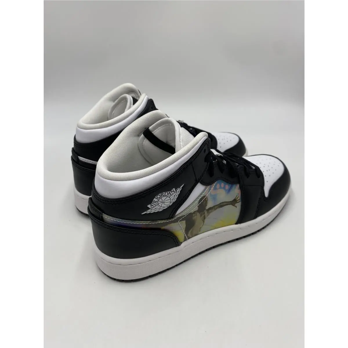 Nike shoes - Air Jordan 1 Mid - Air Mid - DR9495 001 - Black/Dark Concord (UPC: 196149455976) 5