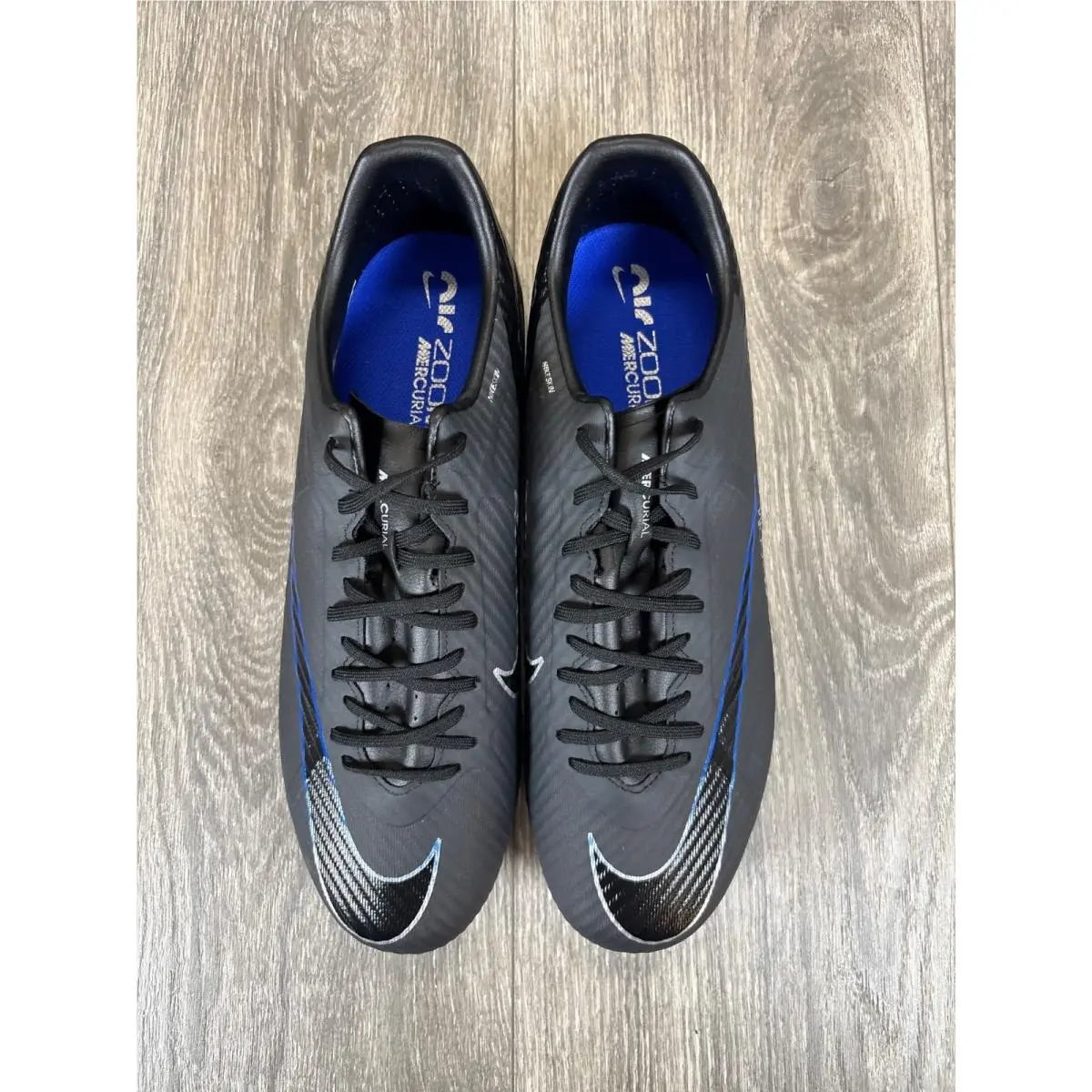Nike shoes - Nike Mercurial Vapor - Mercurial Vapor - DJ5631 040 - Black/Chrome-Hyper Royal 11