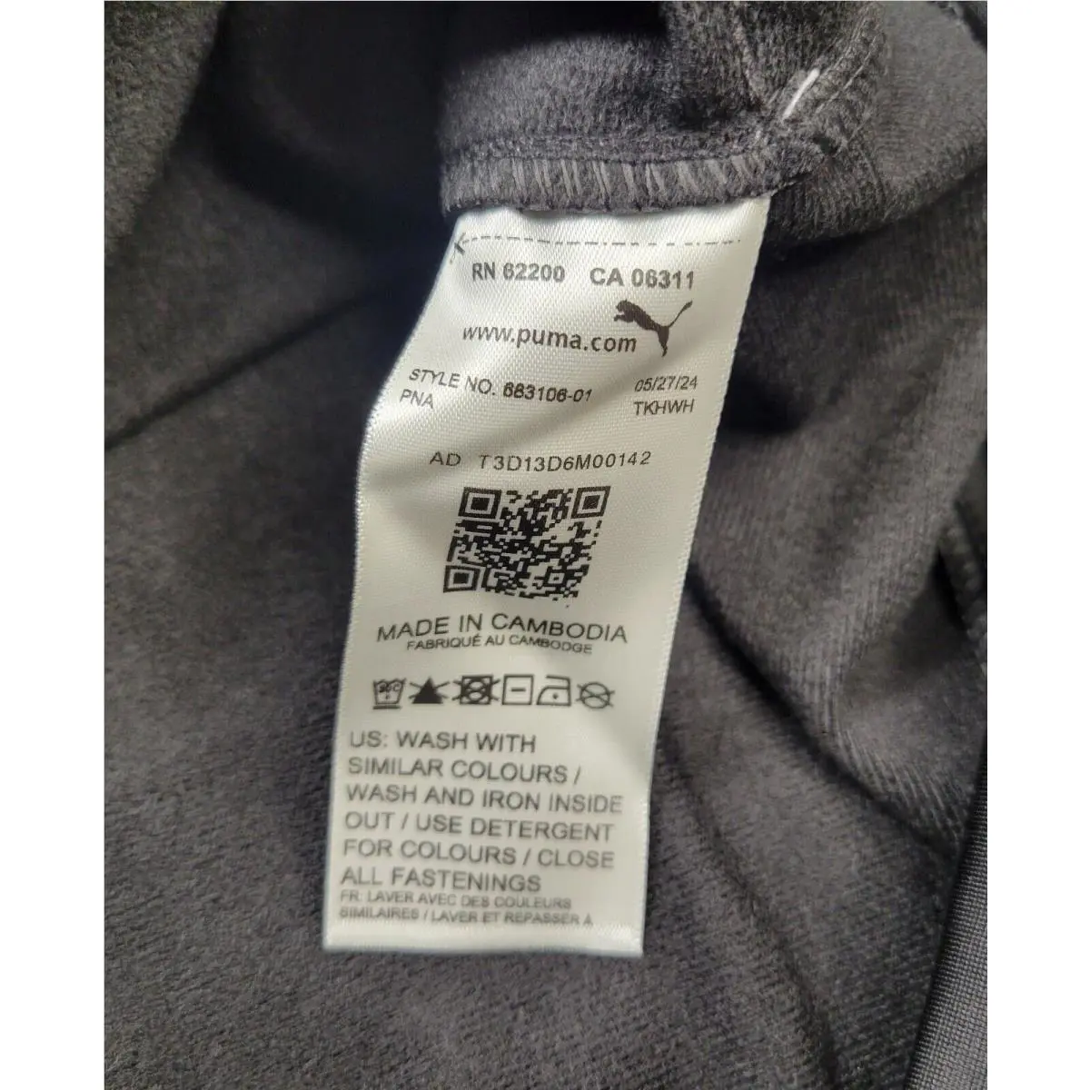 Puma clothing - Black White 14