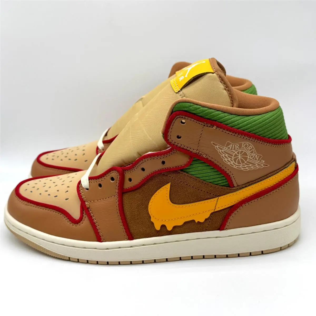 Nike shoes - Air Jordan 1 Retro Low OG - IB7403 224 - Flax / University Gold-Sesame (UPC: 197864010549) 1