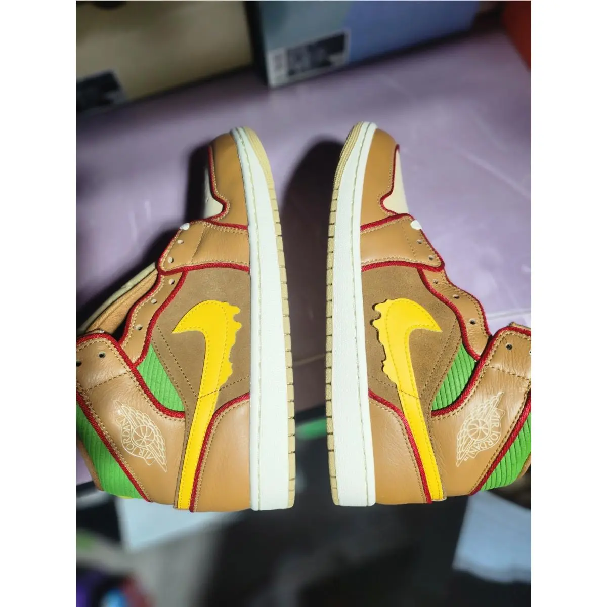 Nike shoes - Air Jordan 1 - Air - IB7403-224 - Brown 3
