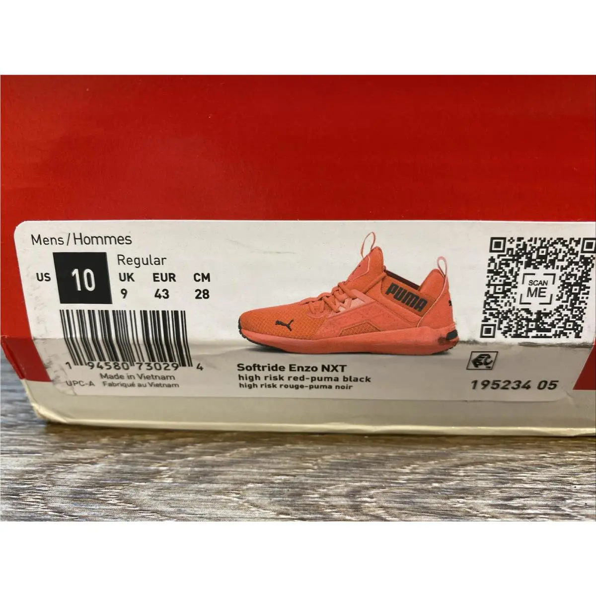 Puma shoes - PUMA SOFTRIDE ENZO NXT - SOFTRIDE ENZO NXT - 195234-05 - Red (UPC: 0194580730294) 14