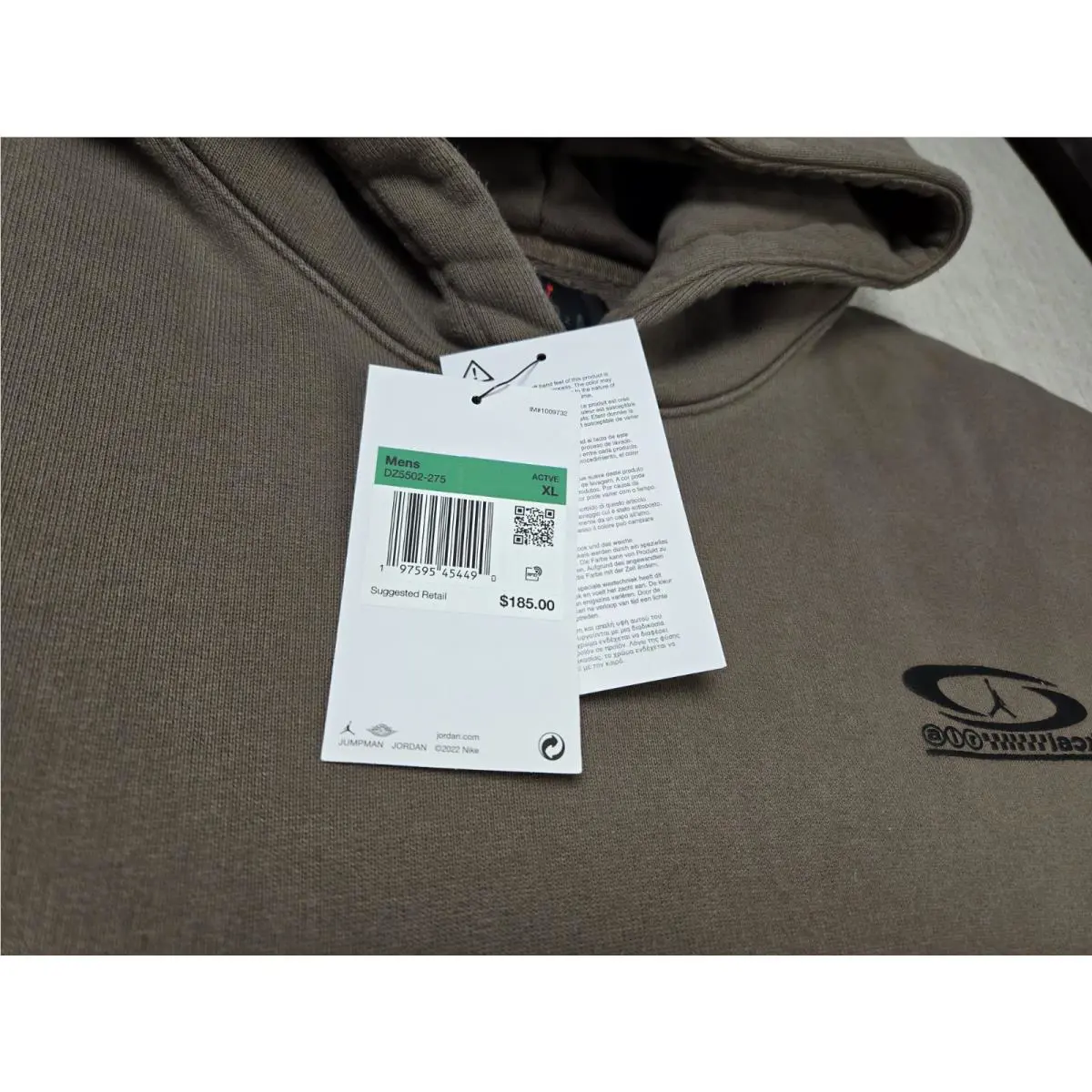 Nike clothing - DZ5502-275 - DZ5502-275 - Brown Black (UPC: 0197595454490) 7
