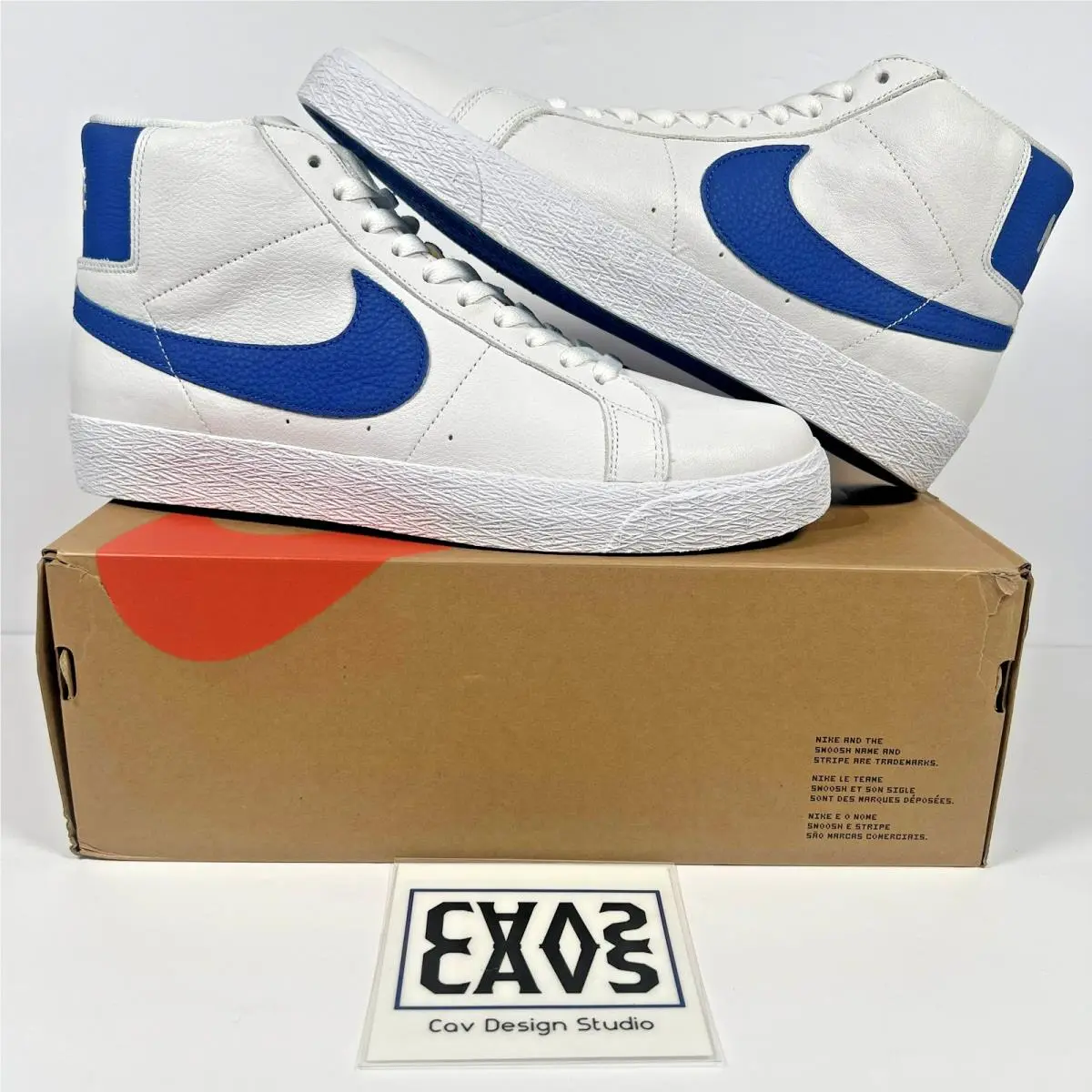 Nike shoes - Nike SB Zoom Blazer Mid - DH6970-100 - White (UPC: 195866061828) 21