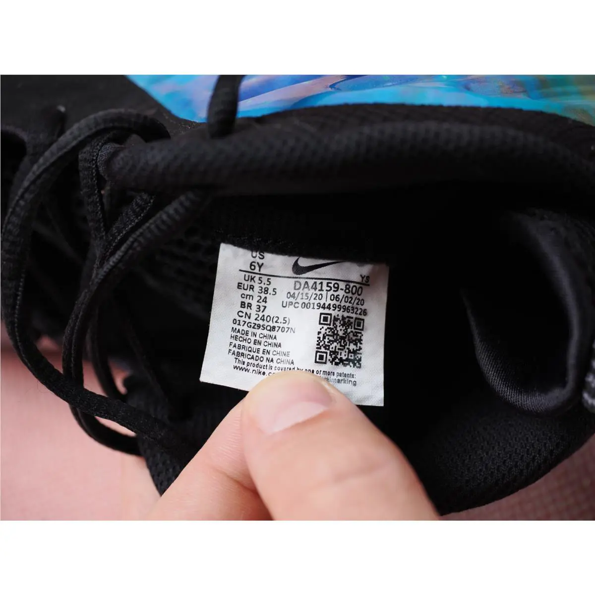 Nike shoes - Nike Little Posite One XX GS - DA4159-800 - Team Orange/Dark Grey/Black 9