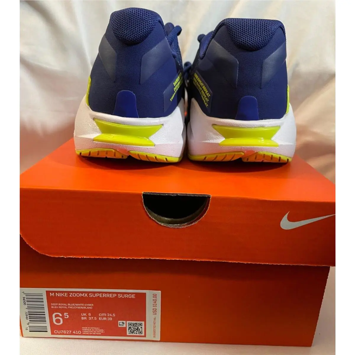 Nike shoes - Nike ZoomX SuperRep - ZoomX SuperRep - CU7627-410 - Blue (UPC: 194500709409) 1