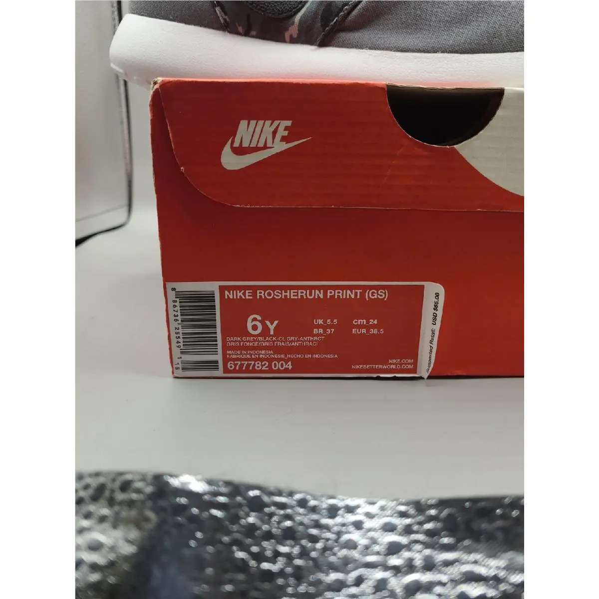 Nike shoes - Nike Roshe One GS - Roshe One - 677782004-H179 - Grey 0