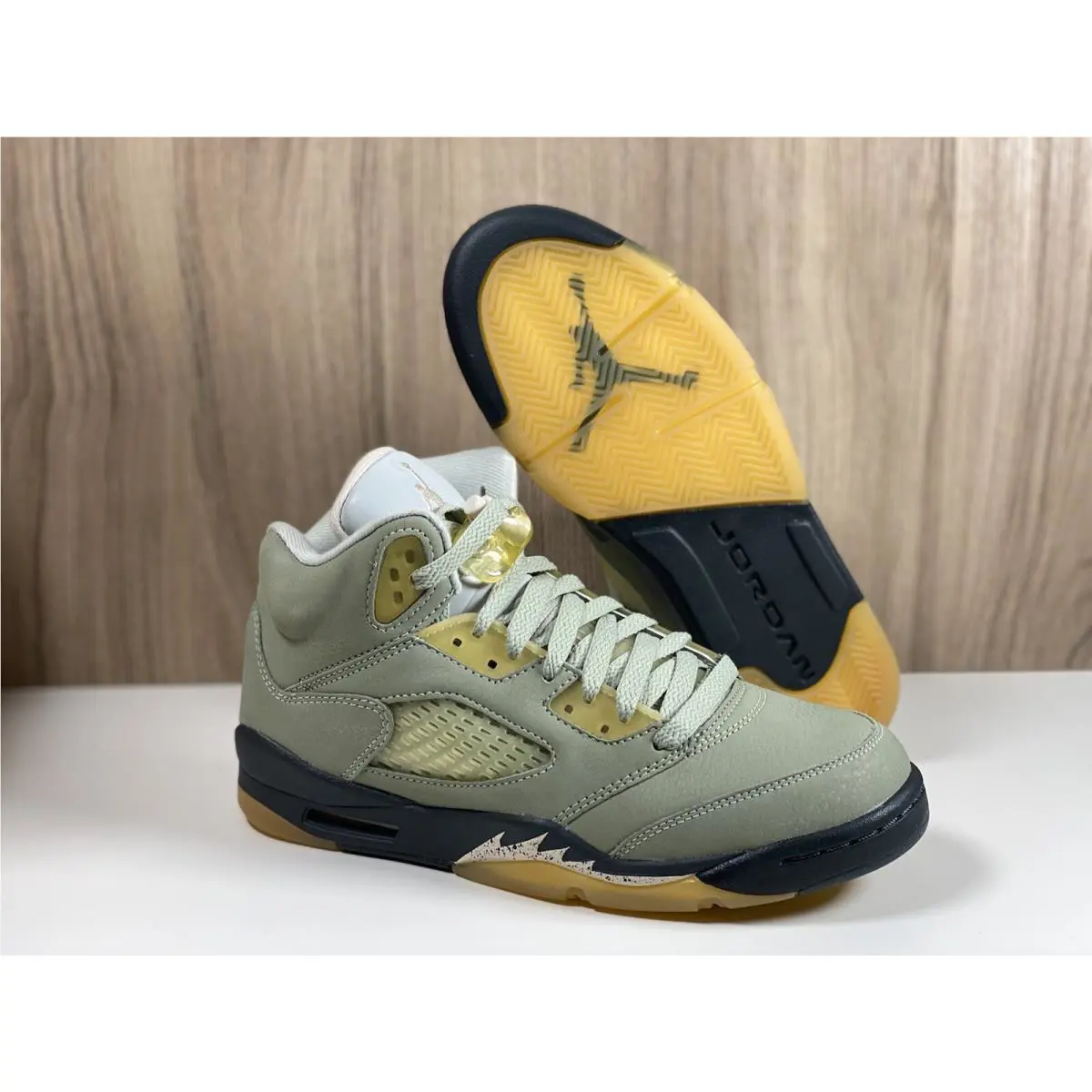 Nike shoes - Air Jordan 5 Retro - Air Retro - 440888-300 - Jade Horizon/Desert Sand 6