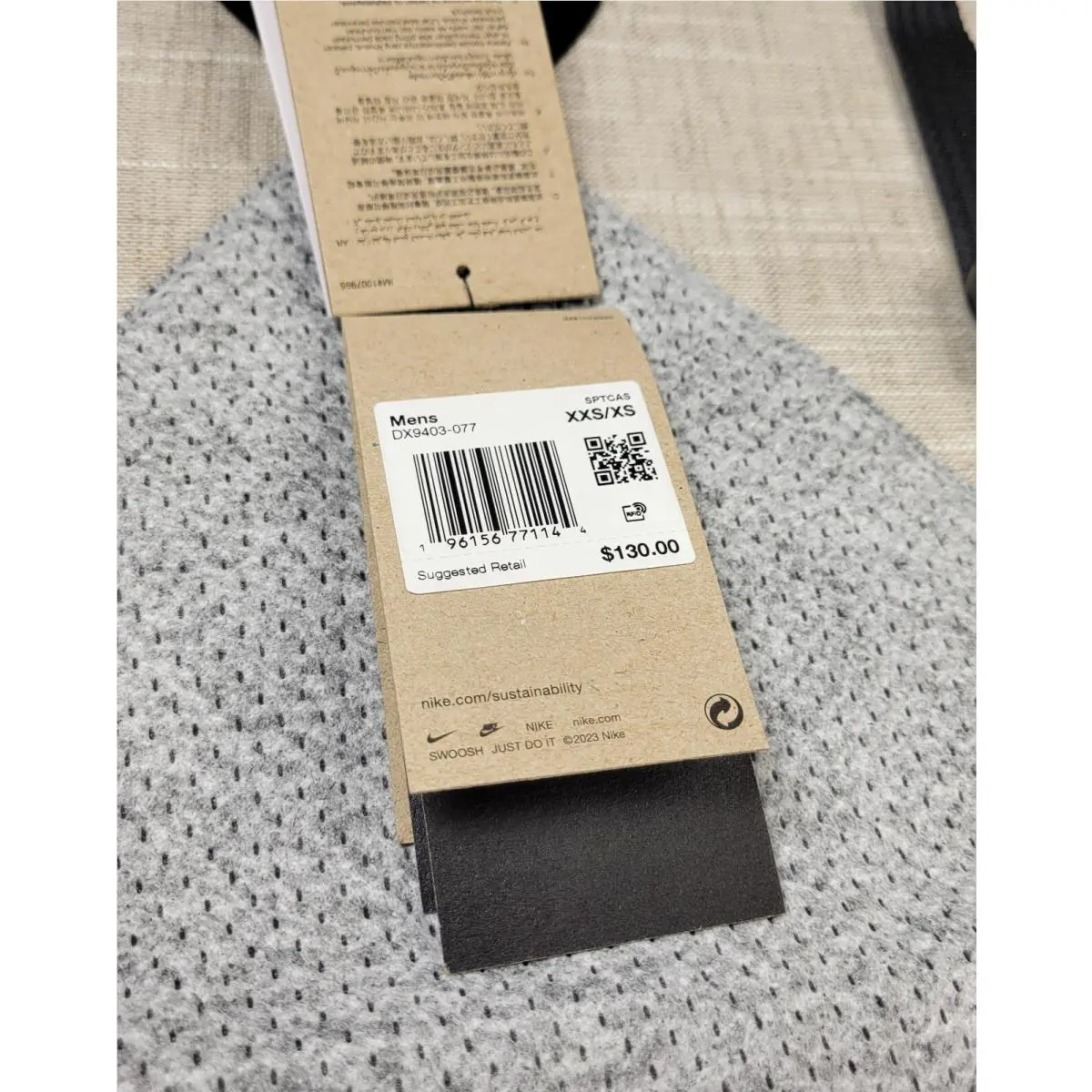 Nike clothing - Nike Forward Tech Pack Utility Vest - DX9403-077 - Gray Black 7
