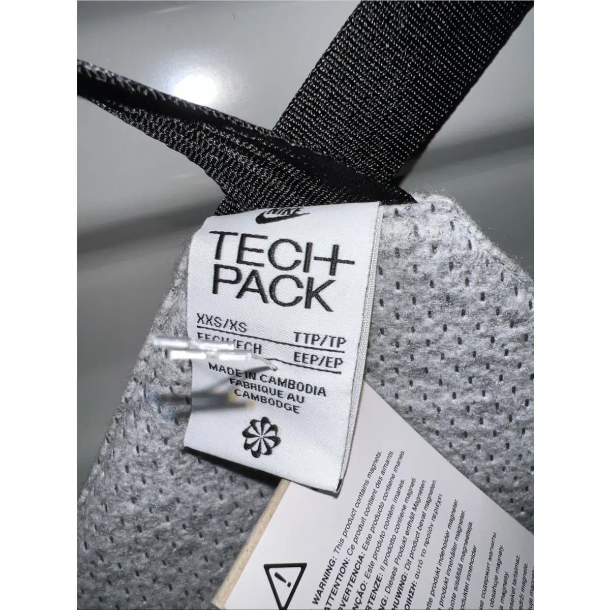 Nike clothing - Nike Forward Tech Pack Utility Vest - DX9403-077 - Gray Black 8