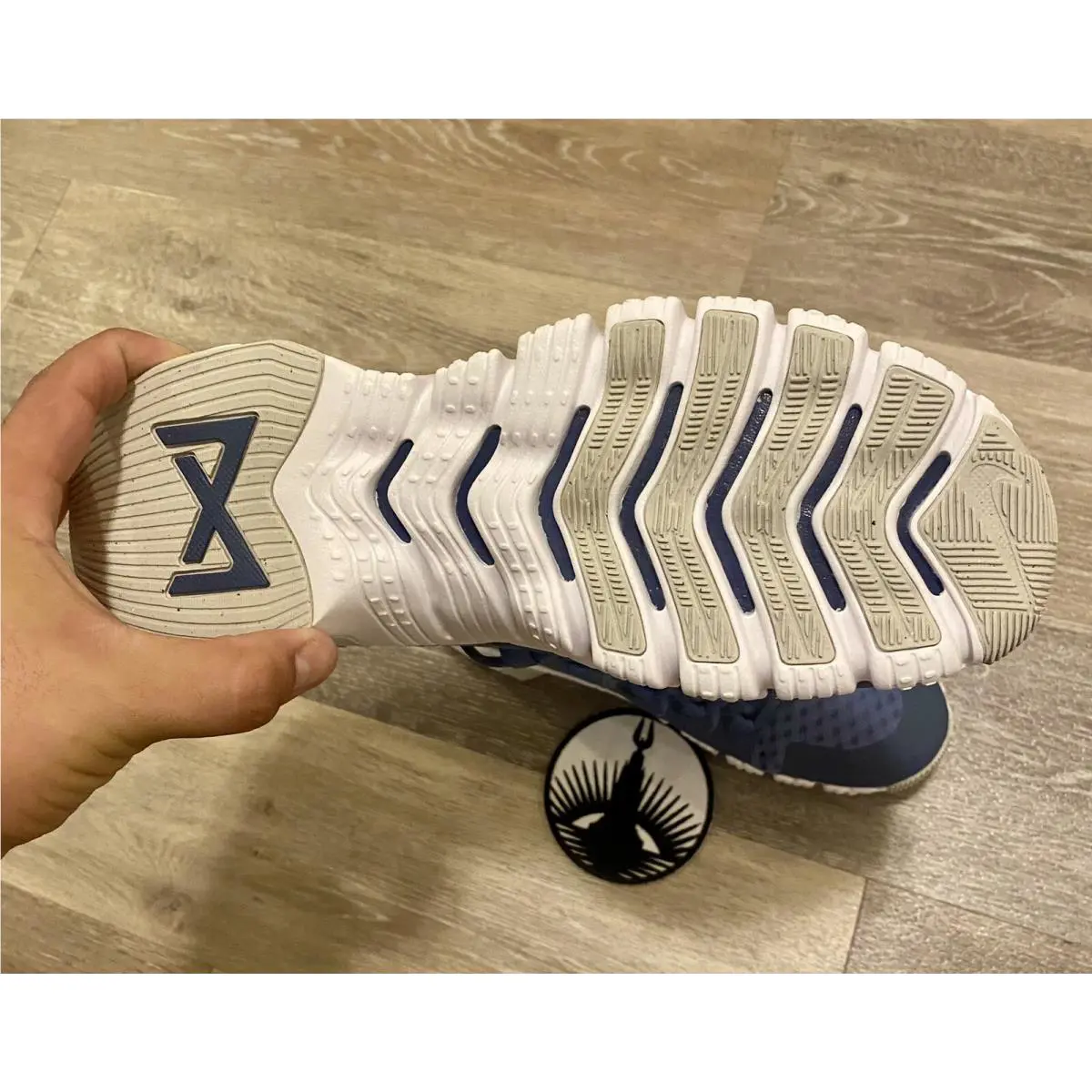 Nike shoes - Nike Free Metcon 5 - Free Metcon - FQ8779-491 - Diffused Blue/Light Bone/White/Diffused Blue (UPC: 196969724733) 9