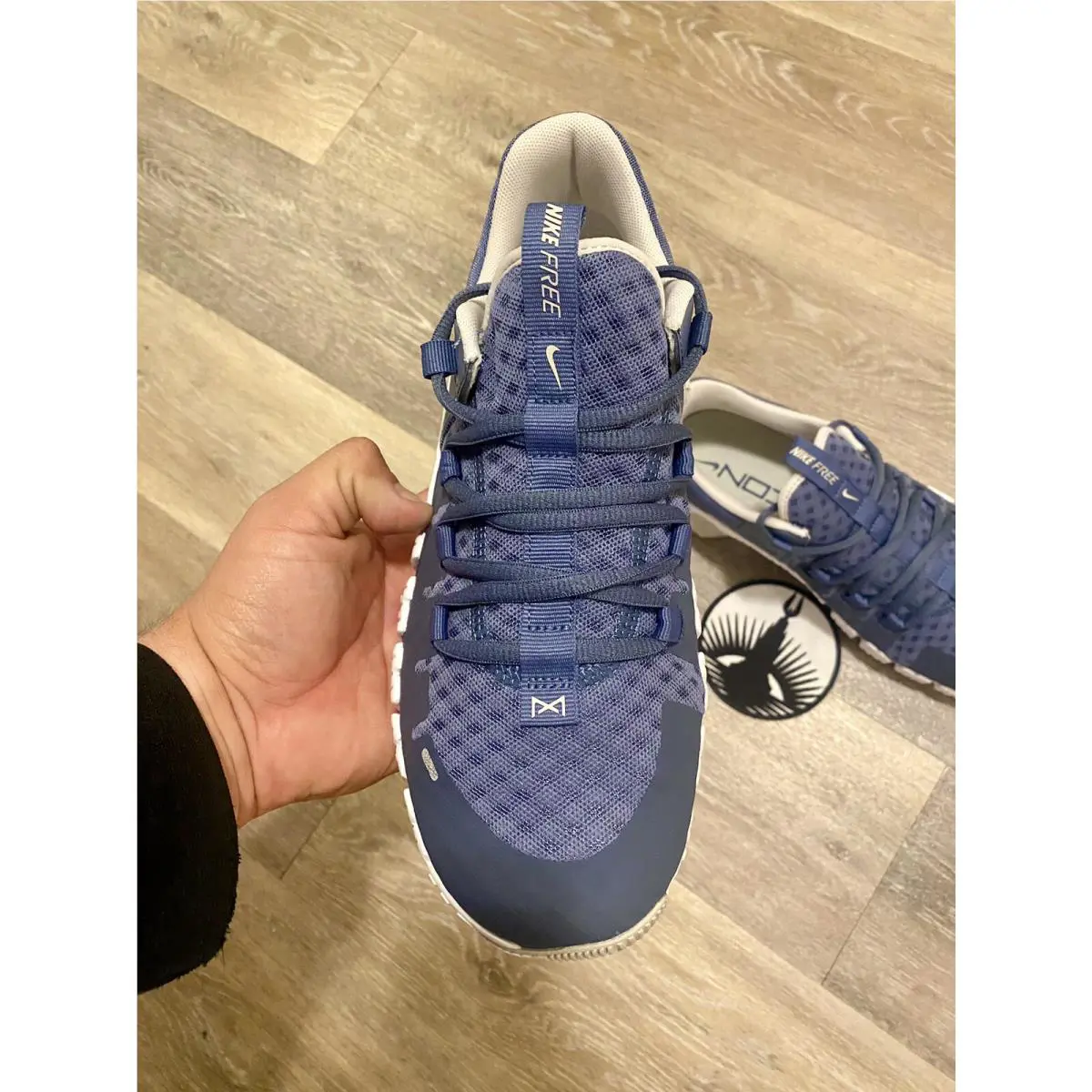 Nike shoes - Nike Free Metcon 5 - Free Metcon - FQ8779-491 - Diffused Blue/Light Bone/White/Diffused Blue (UPC: 196969724733) 4