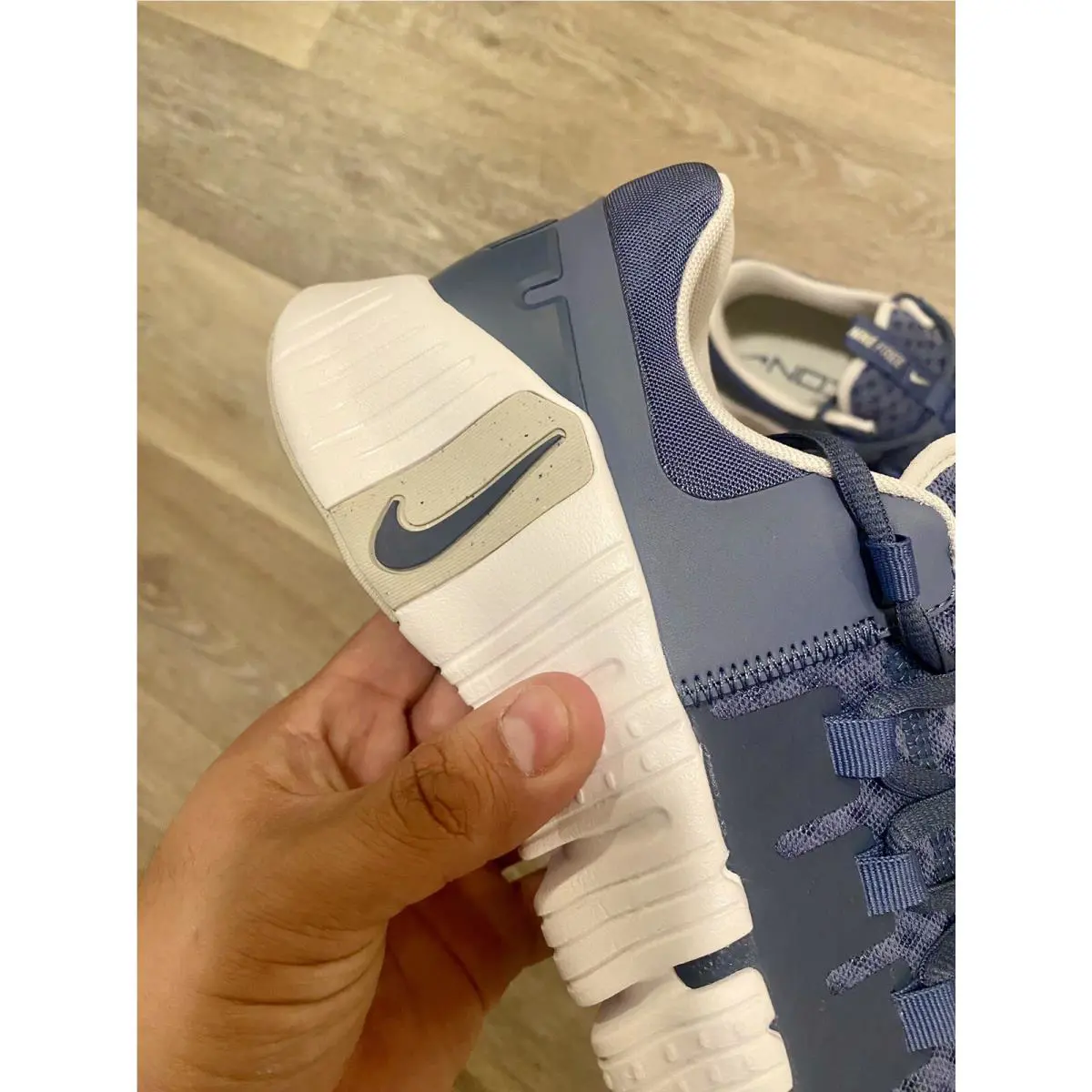 Nike shoes - Nike Free Metcon 5 - Free Metcon - FQ8779-491 - Diffused Blue/Light Bone/White/Diffused Blue (UPC: 196969724733) 7