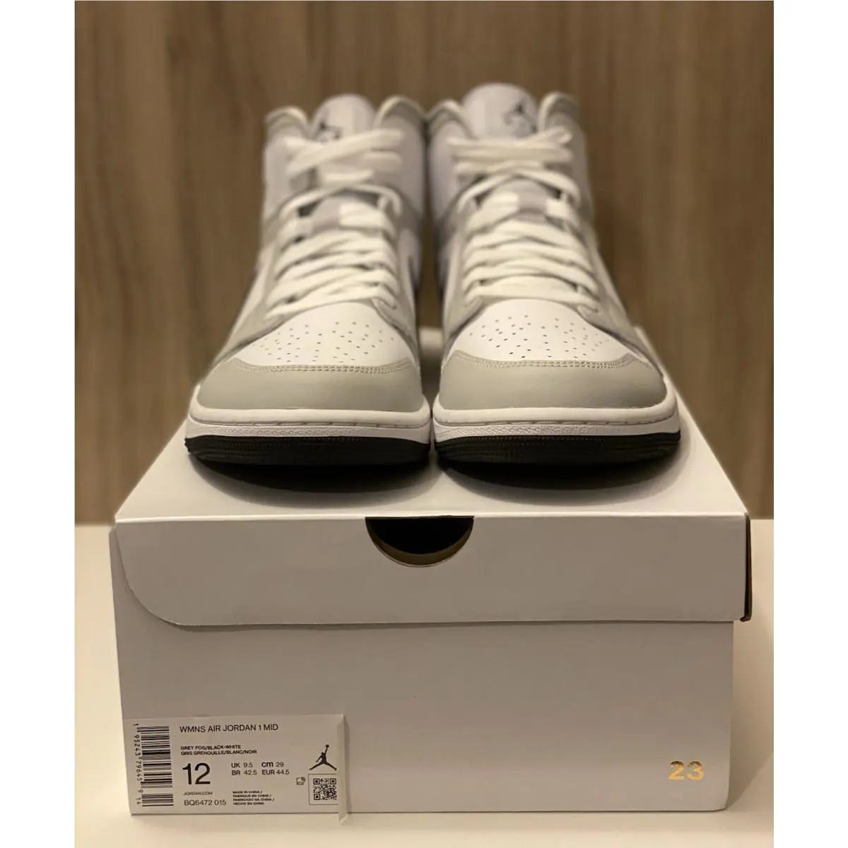 Nike shoes - Air Jordan 1 - Air - BQ6472-015 - Gray (UPC: 0195243796435) 9