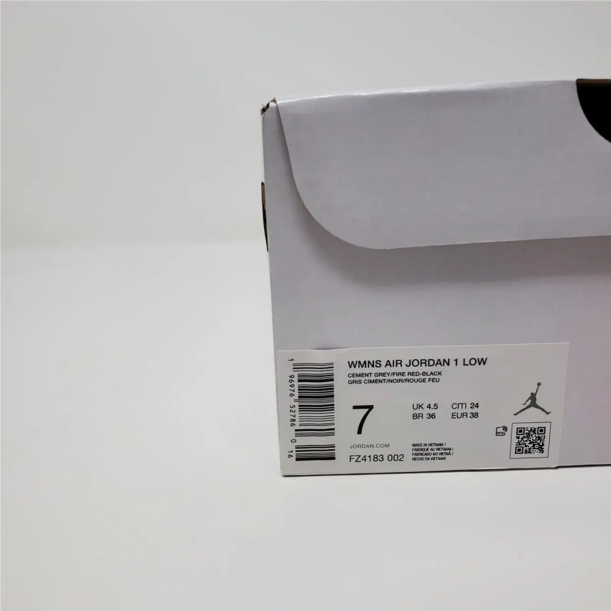 Nike shoes - Air Jordan 1 Low - Air Low - FZ4183-002 - Gray 9