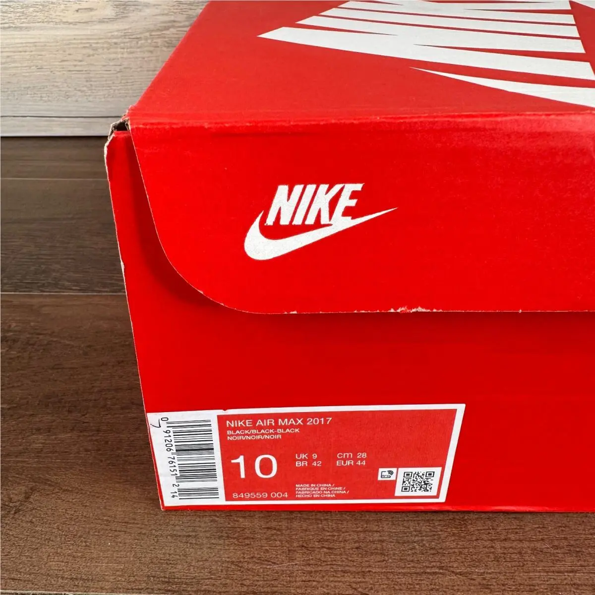 Nike shoes - Nike Air Max 2017 - Air Max - 849559-004 - Black (UPC: 091206761512) 6