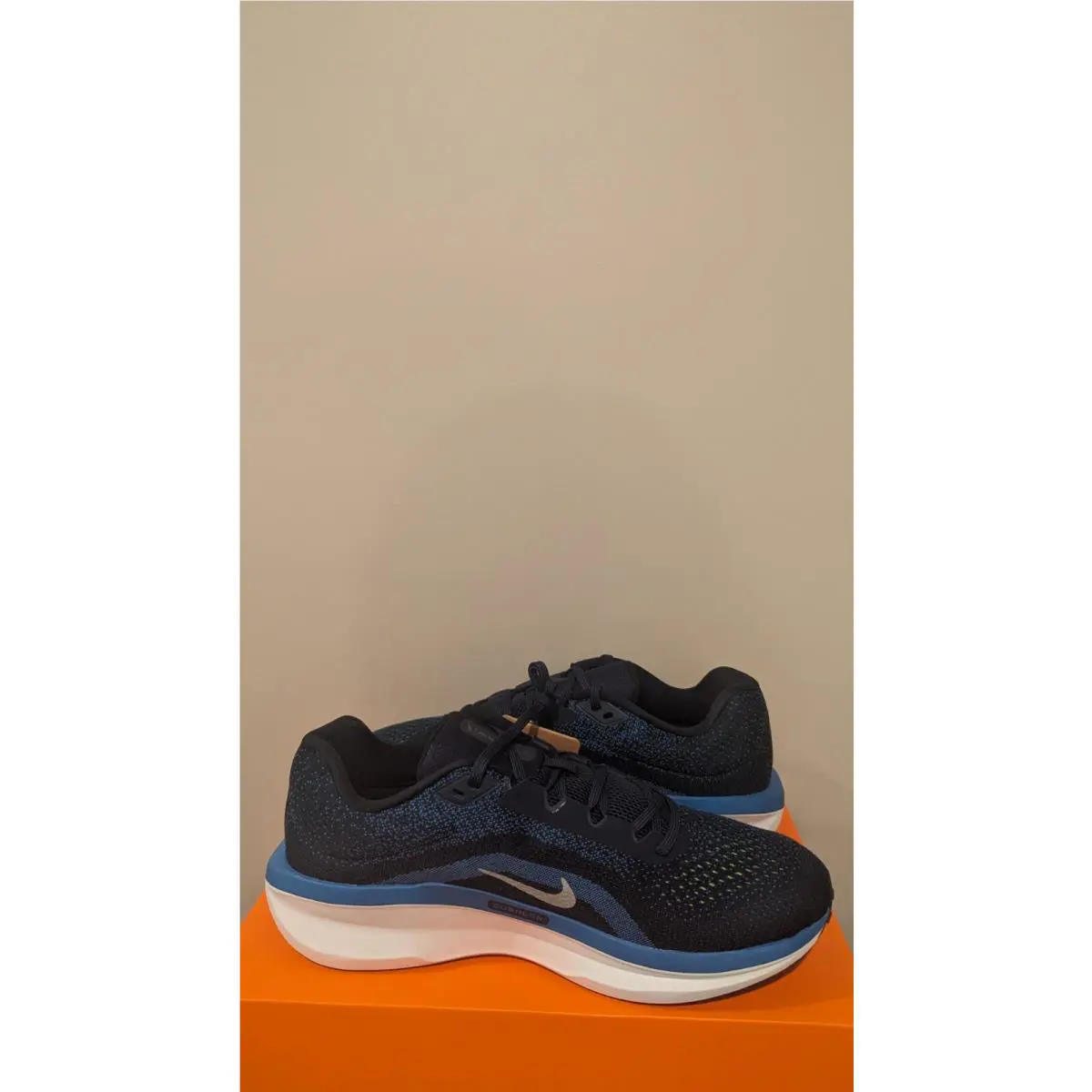 Nike shoes - Nike Air Winflo - Air Winflo - MidnightNavy/White Star Blue 0
