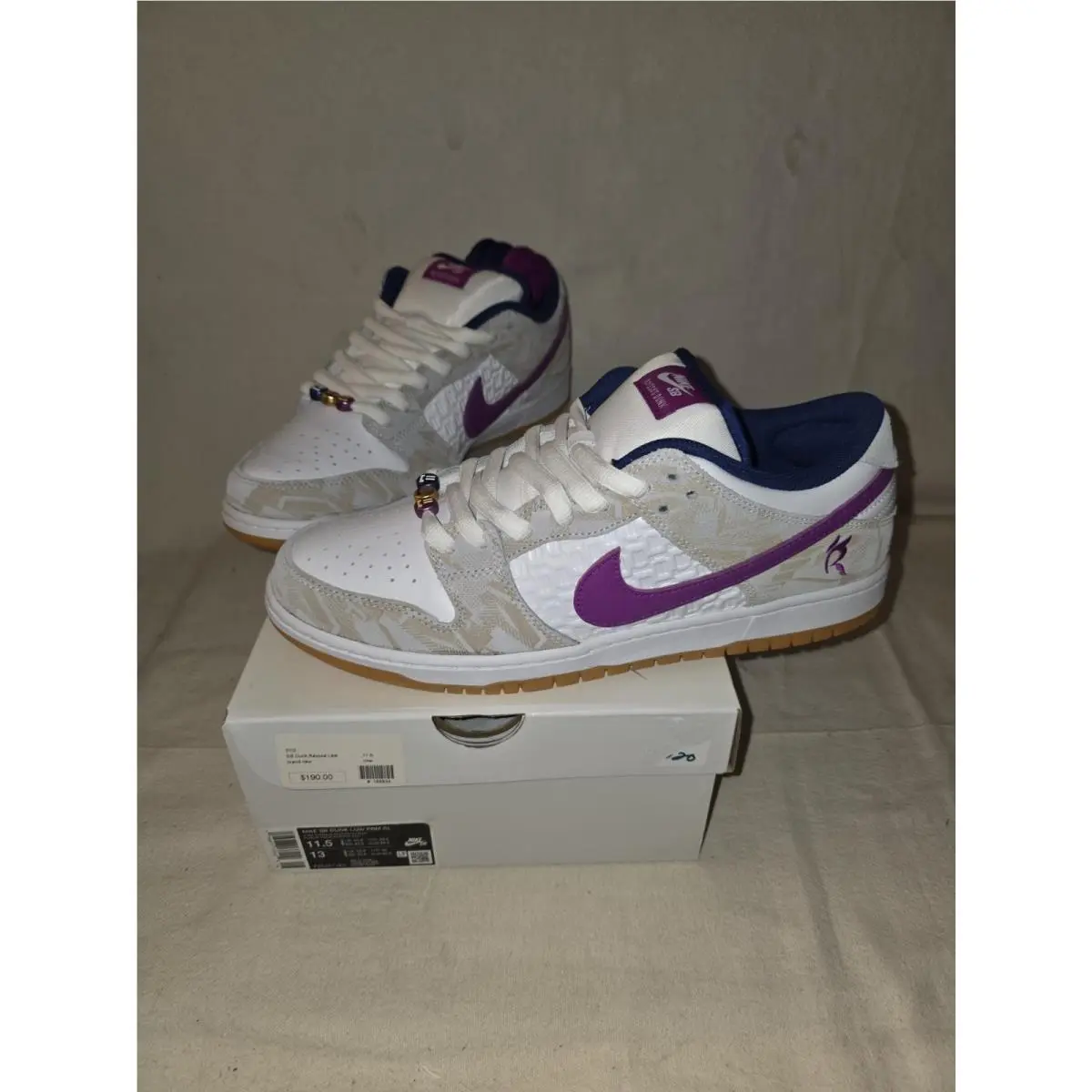 Nike SB Dunk Low Rayssa Leal Size 11.5 DS OG All FZ5251-001