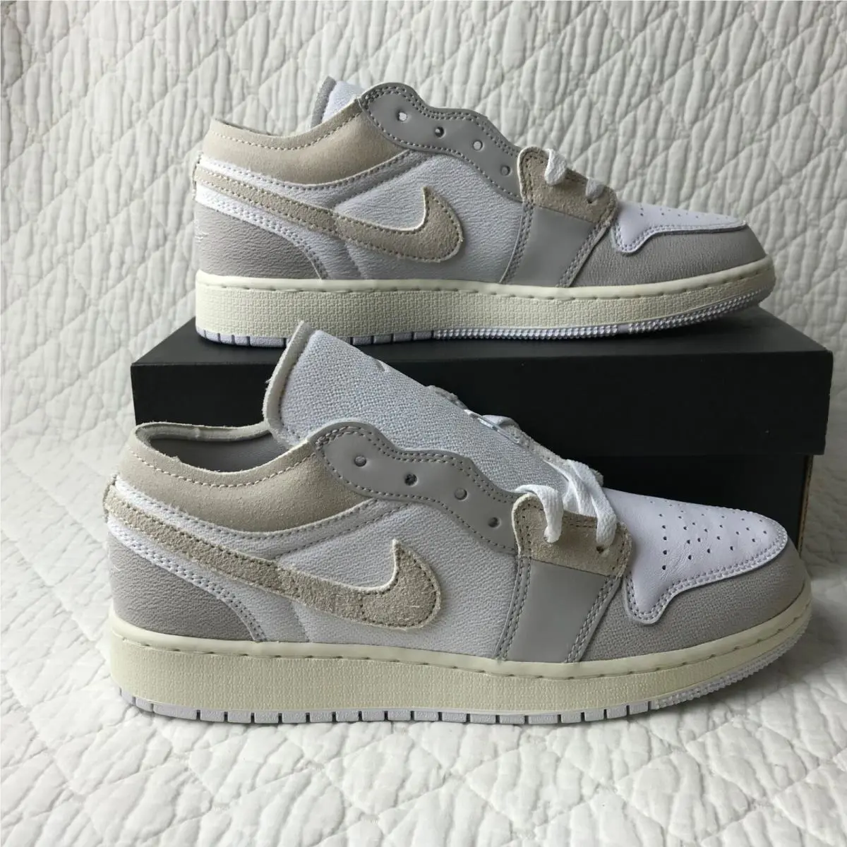 Nike shoes - Air Jordan 1 Low SE - FB9139-002 - Tech Grey/LT Orewood BRN-White 0