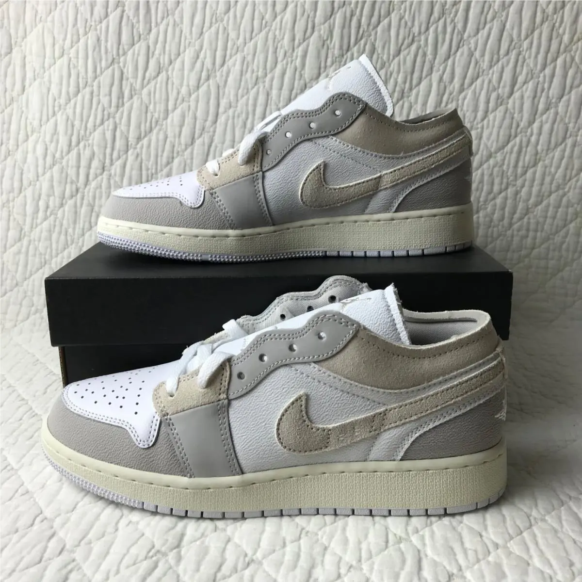 Nike shoes - Air Jordan 1 Low SE - FB9139-002 - Tech Grey/LT Orewood BRN-White 1