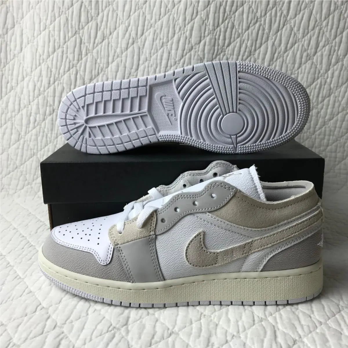 Nike shoes - Air Jordan 1 Low SE - FB9139-002 - Tech Grey/LT Orewood BRN-White 2