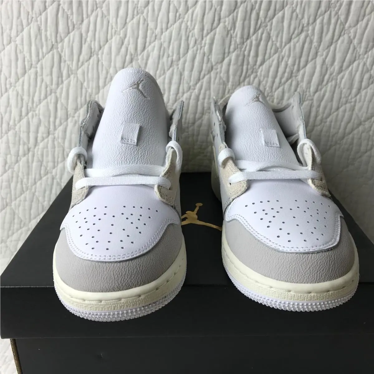 Nike shoes - Air Jordan 1 Low SE - FB9139-002 - Tech Grey/LT Orewood BRN-White 3