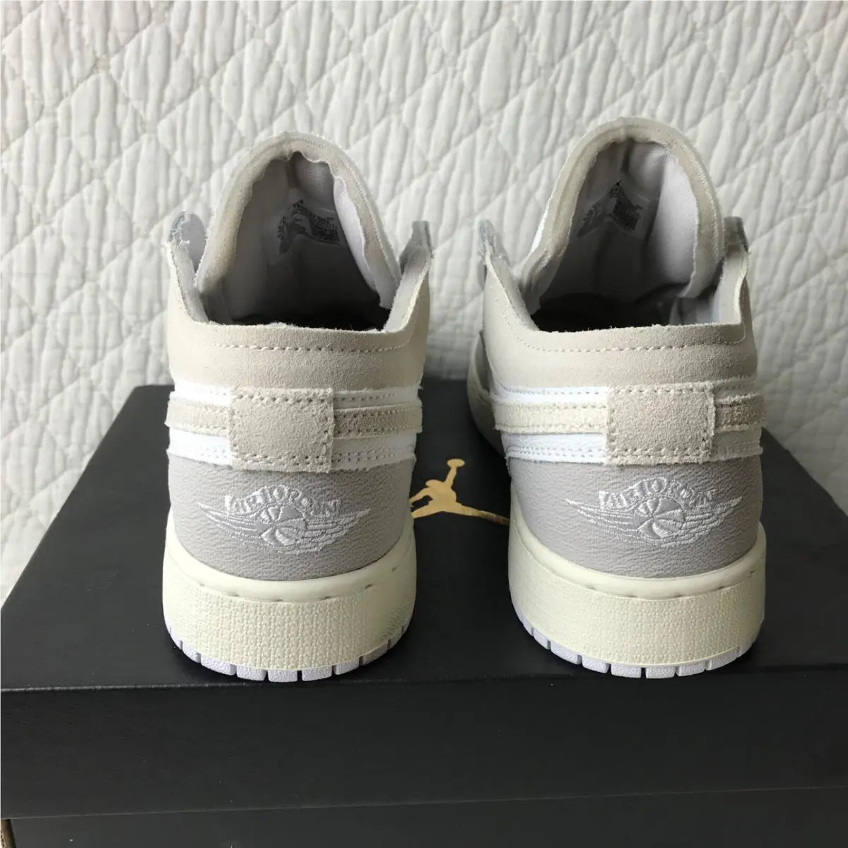 Nike shoes - Air Jordan 1 Low SE - FB9139-002 - Tech Grey/LT Orewood BRN-White 4