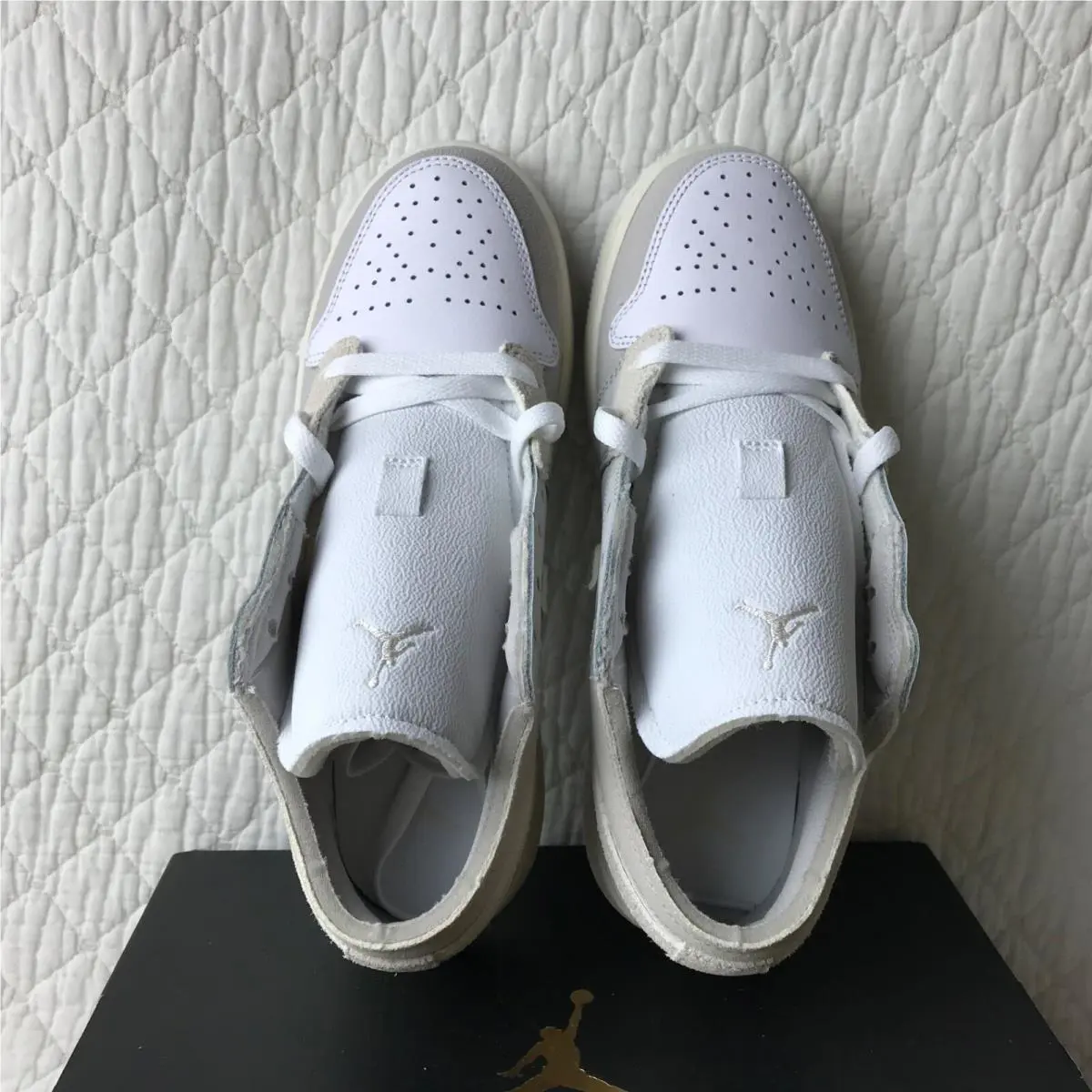 Nike shoes - Air Jordan 1 Low SE - FB9139-002 - Tech Grey/LT Orewood BRN-White 7