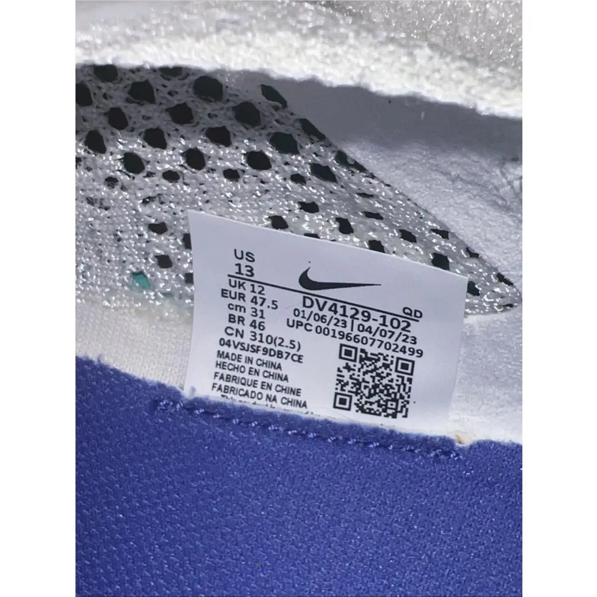 Nike shoes - Nike ZoomX Vaporfly Next% 3 - DV4129-102 - White 6