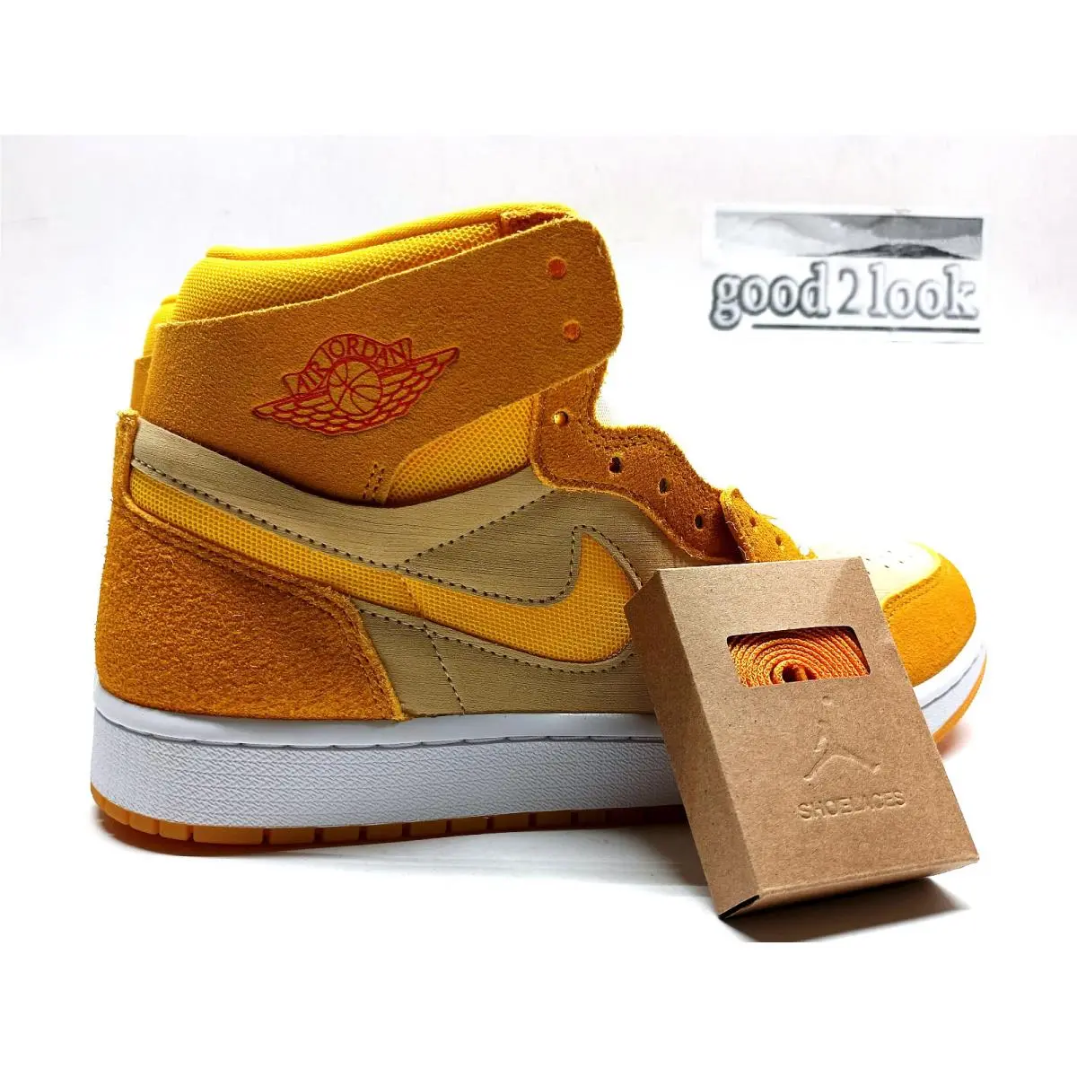 Nike shoes - Air Jordan 1 - Air - FJ5743-700 - Gray (UPC: 196975570089) 4